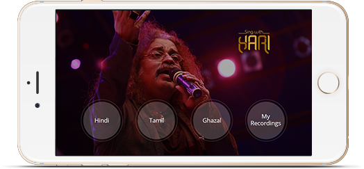 Sing with hari app screenshots